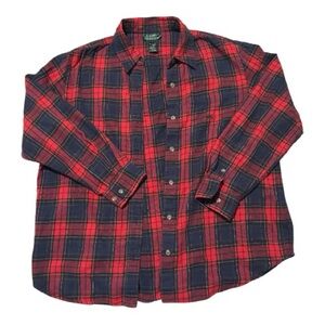 Lauren Ralph Lauren Red and Blue Plaid Shirt